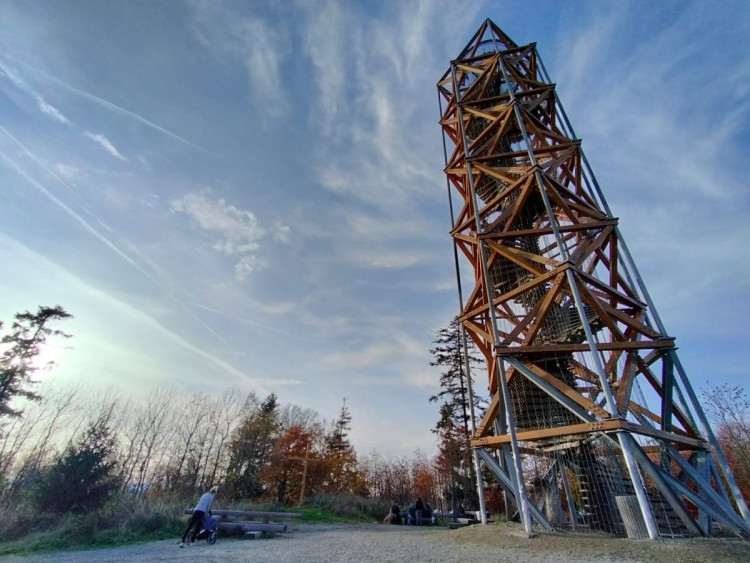 Rozhledna na Pekelném kopci za Třebíčí