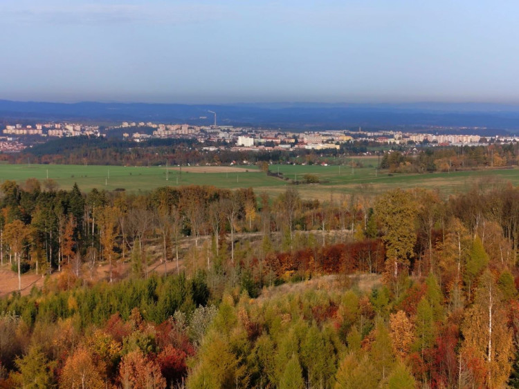 Rozhledna na Pekelném kopci za Třebíčí