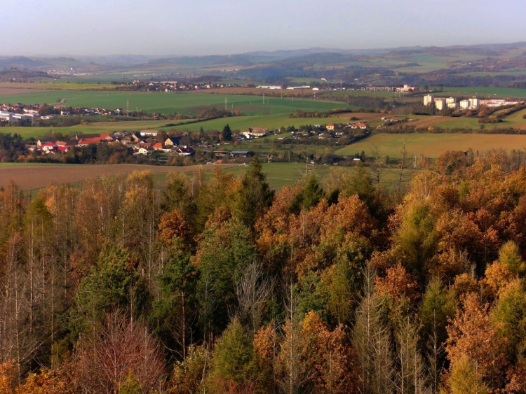 Rozhledna na Pekelném kopci za Třebíčí