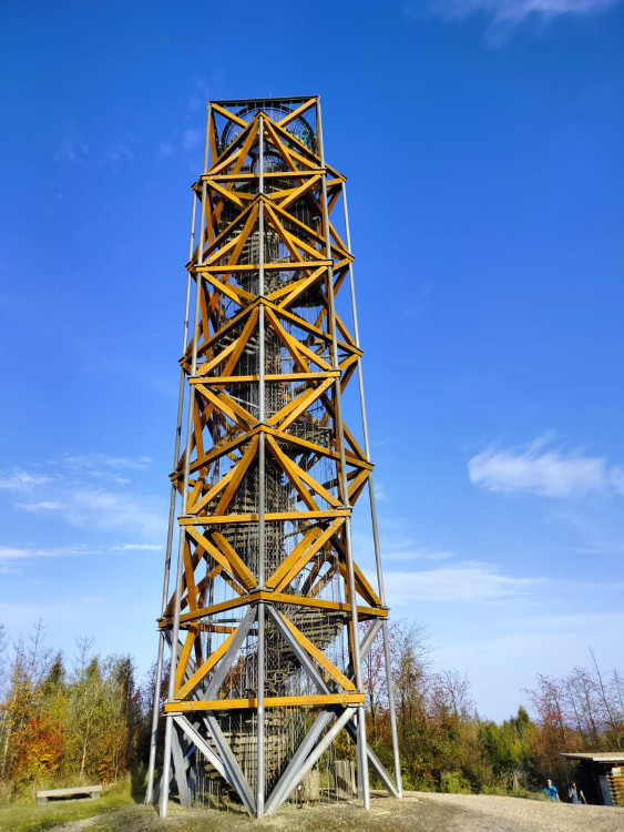 Rozhledna na Pekelném kopci za Třebíčí