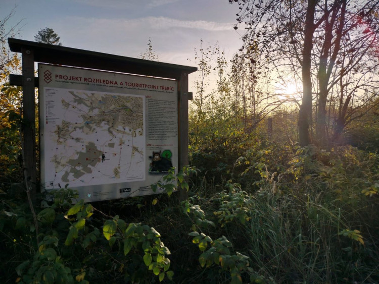 Rozhledna na Pekelném kopci za Třebíčí