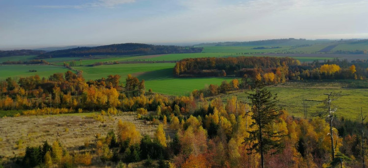 Rozhledna na Pekelném kopci za Třebíčí