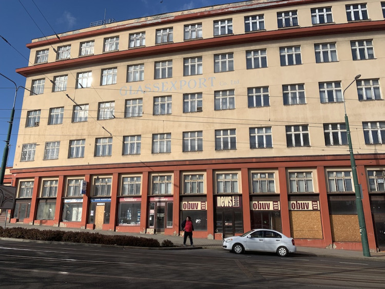 Budova bývalého Skloexportu