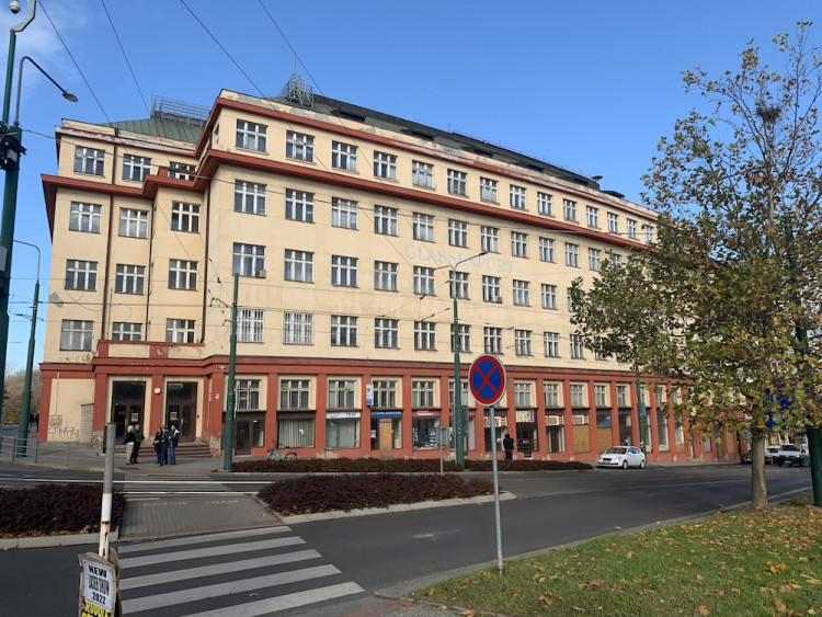 Budova bývalého Skloexportu