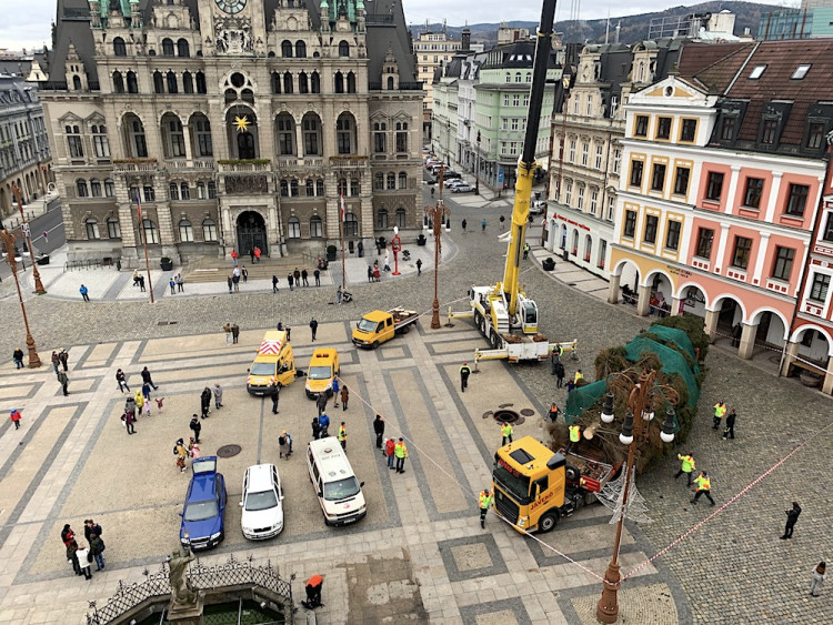 Liberecký vánoční strom