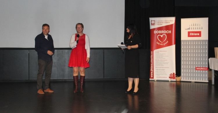 S ředitelkou jihlavské Charity Hanou Fexovou 