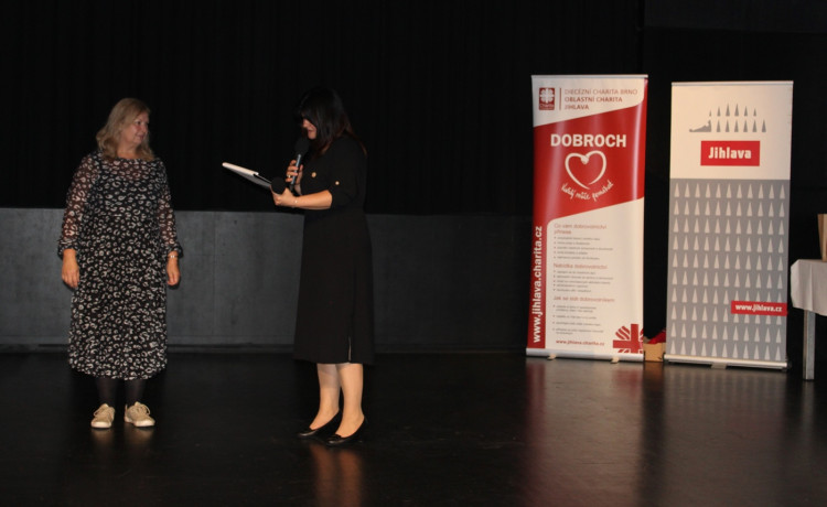 Oceněná Daniela Kučerová 