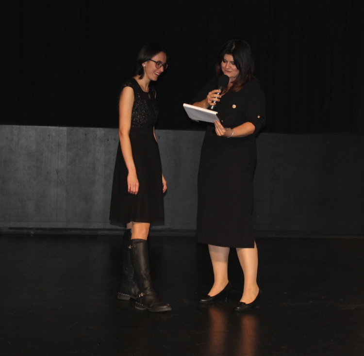 Oceněná Karolína Plešková 