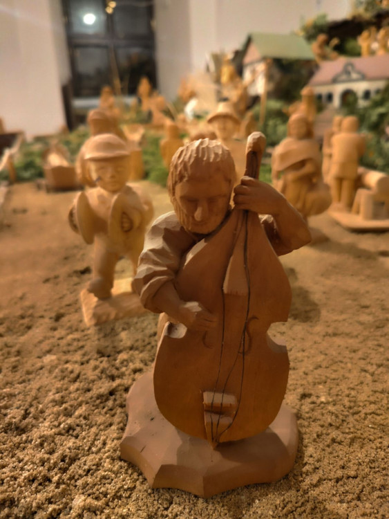 Třešťské betlémy v expozici v Schumpeterově domě