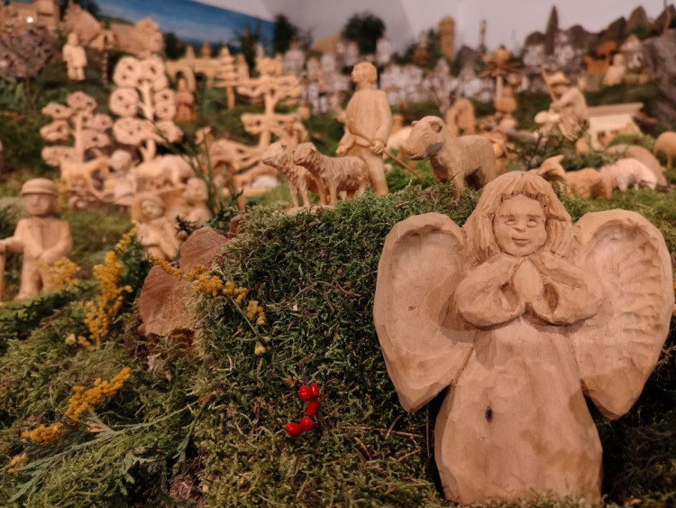 Třešťské betlémy v expozici v Schumpeterově domě