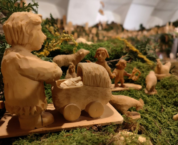 Třešťské betlémy v expozici v Schumpeterově domě