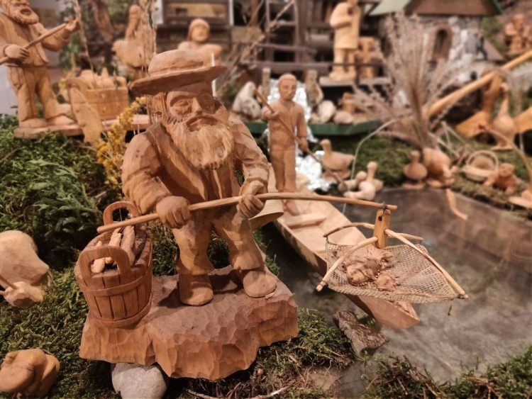 Třešťské betlémy v expozici v Schumpeterově domě