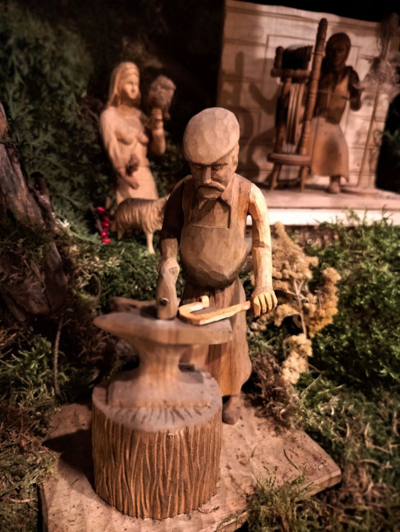 Třešťské betlémy v expozici v Schumpeterově domě