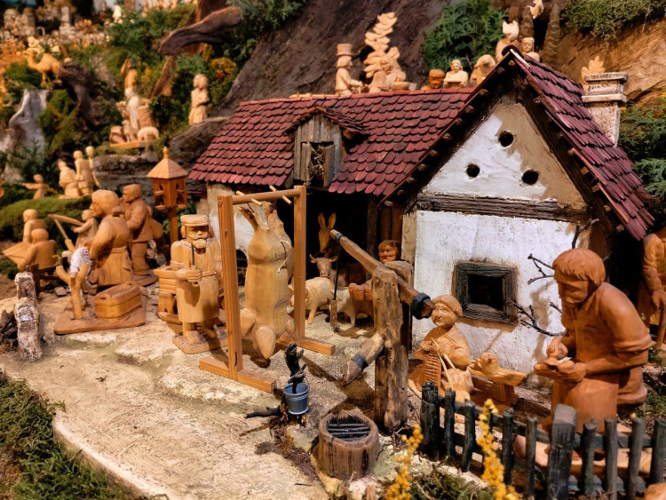 Třešťské betlémy v expozici v Schumpeterově domě
