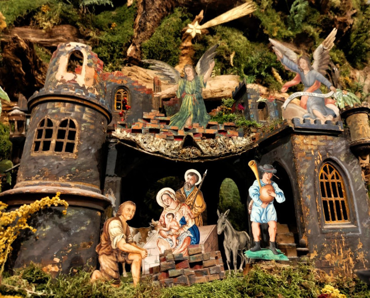 Třešťské betlémy v expozici v Schumpeterově domě