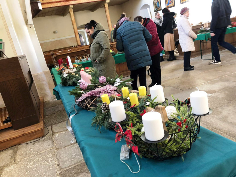 Výstava věnců v Dolní Cerekvi 