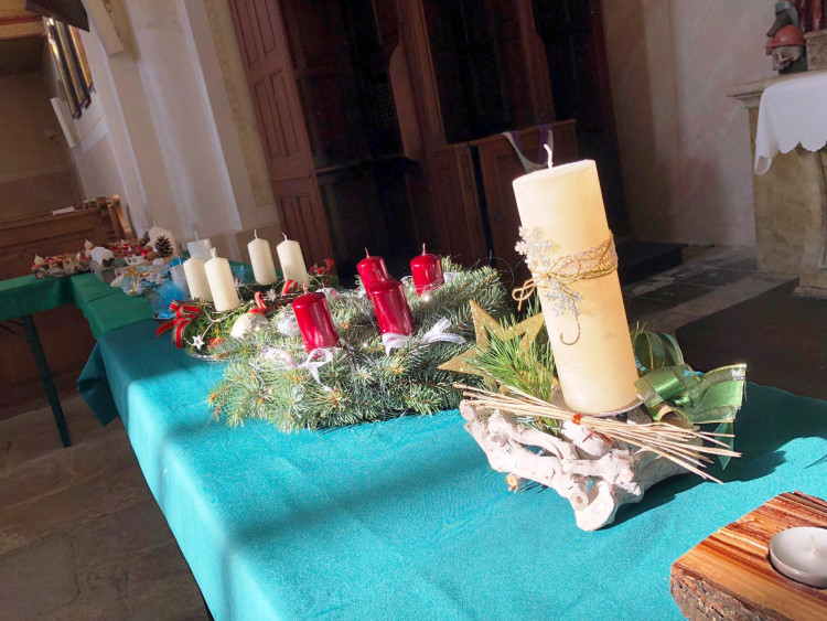 Výstava věnců v Dolní Cerekvi 