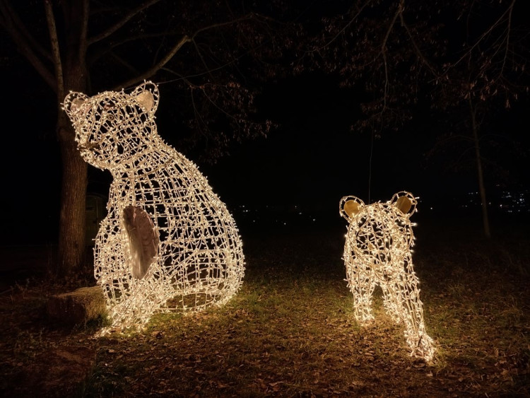 Vánoční výzdoba v Třebíči