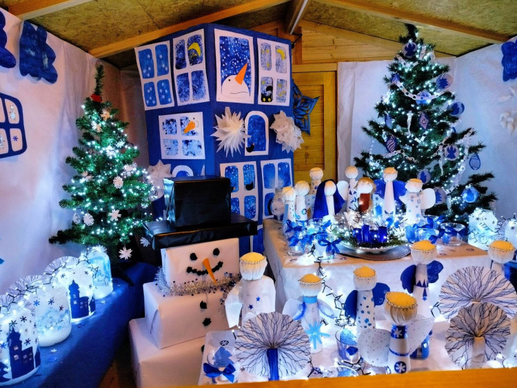 Vánoční výzdoba v Třebíči