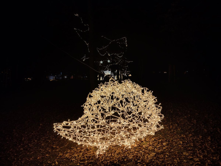 Vánoční výzdoba v Třebíči