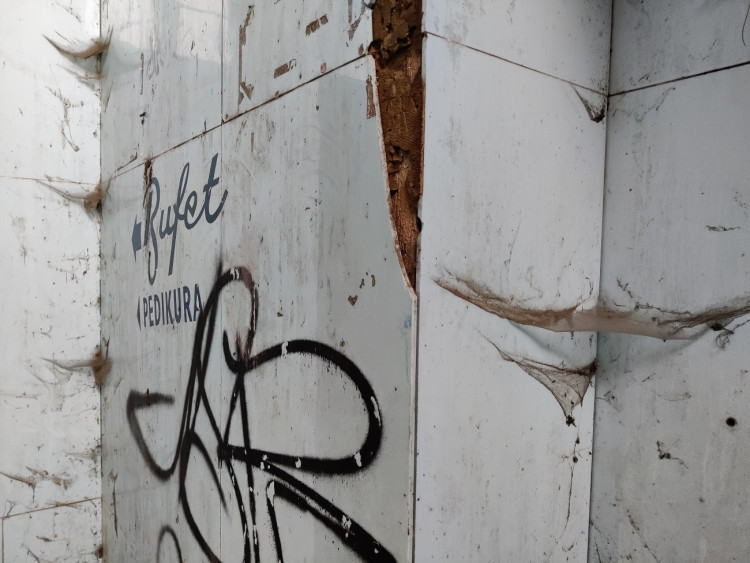 FOTOGALERIE: Zchátralé městské lázně v centru Plzně