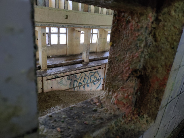 FOTOGALERIE: Zchátralé městské lázně v centru Plzně