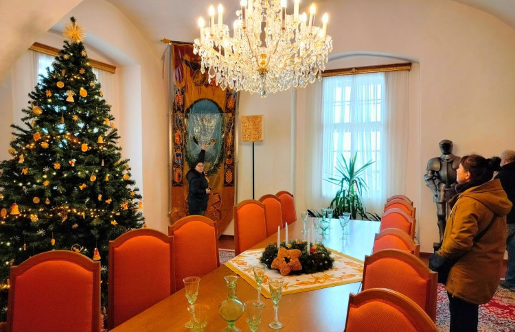 Adventní prohlídka na hradu Kámen
