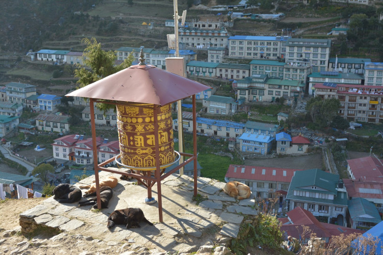 FOTOGALERIE: SAMA V NEPÁLU: Himalájská facka a aklimatizační den v Namche