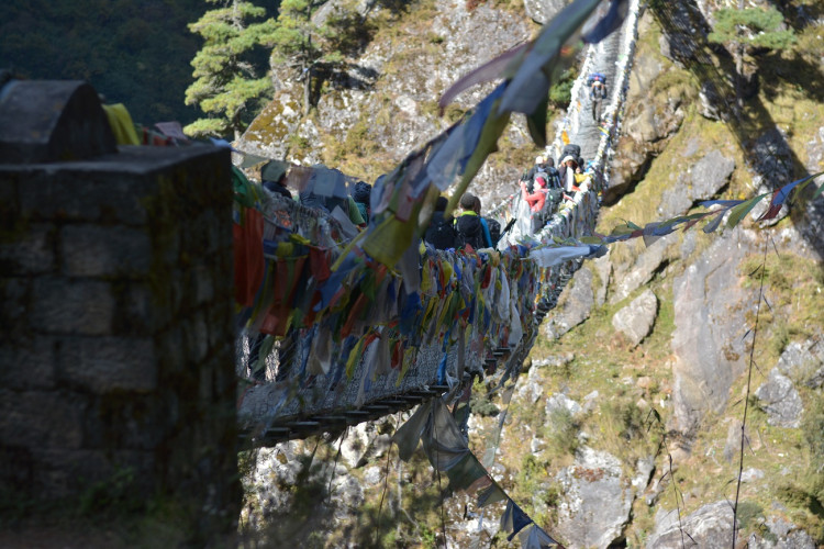 FOTOGALERIE: SAMA V NEPÁLU: Himalájská facka a aklimatizační den v Namche