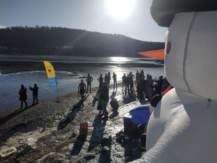 FOTOGALERIE: Štědrý den na Plumlovské přehradě