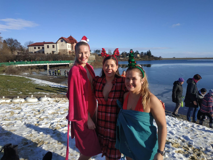 FOTOGALERIE: Štědrý den na Plumlovské přehradě