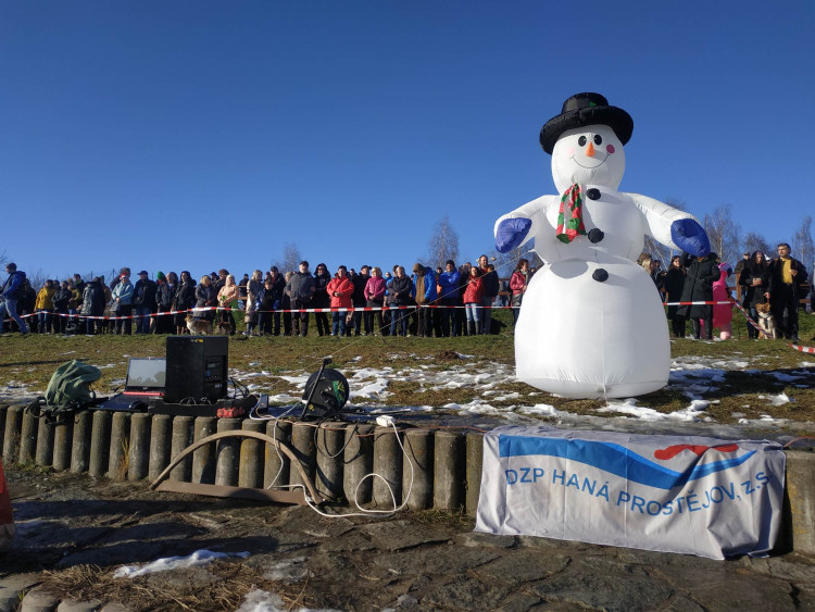 FOTOGALERIE: Štědrý den na Plumlovské přehradě