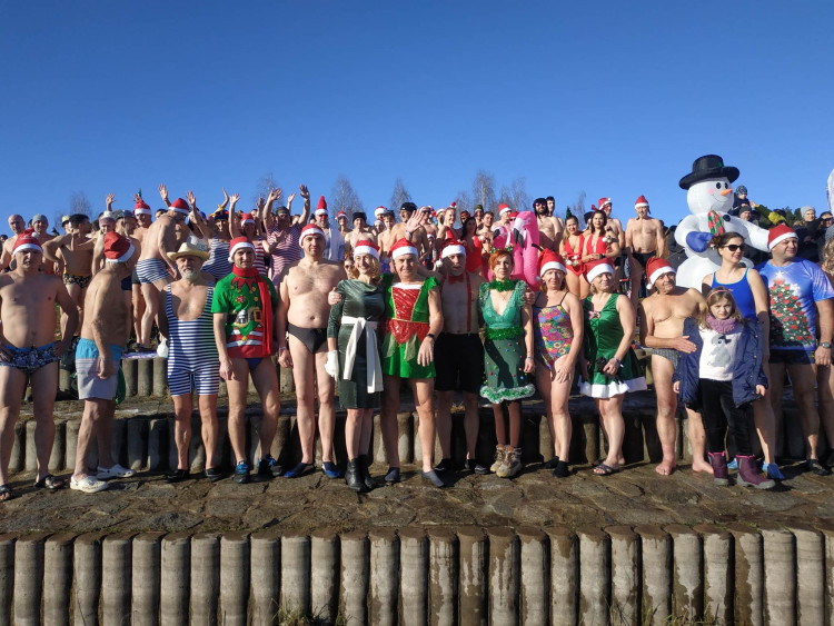 FOTOGALERIE: Štědrý den na Plumlovské přehradě