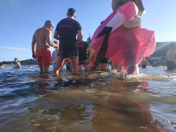 FOTOGALERIE: Štědrý den na Plumlovské přehradě