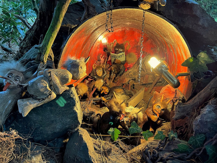 FOTOGALERIE: Příchovický betlém s peklem