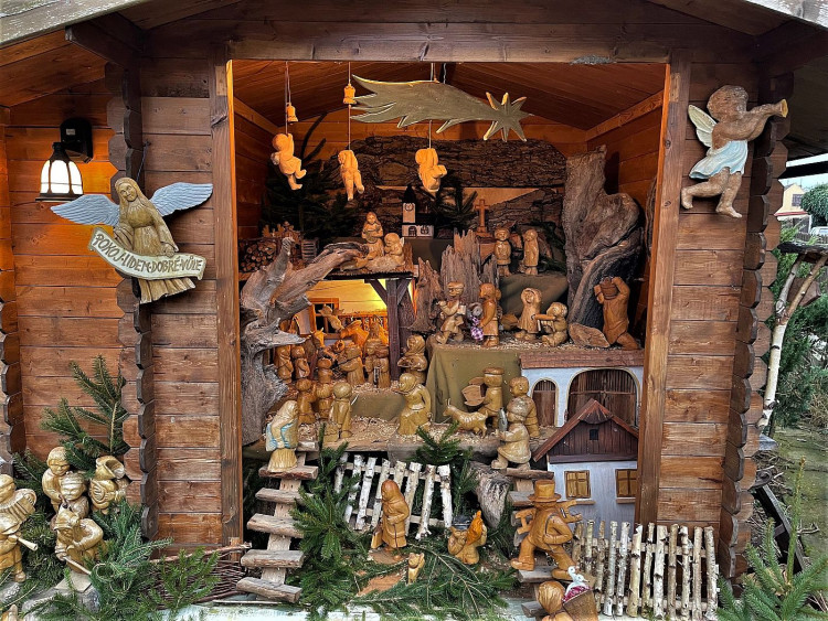 FOTOGALERIE: Příchovický betlém s peklem