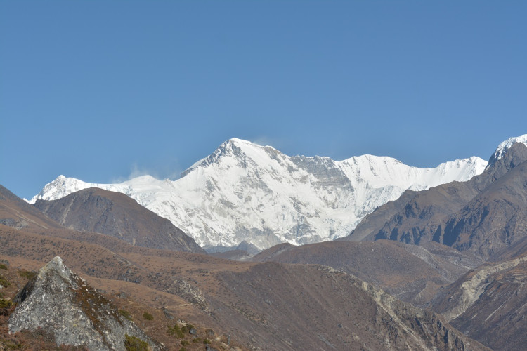 FOTOGALERIE: SAMA V NEPÁLU:  Cho Oyu střídá Mount Everest