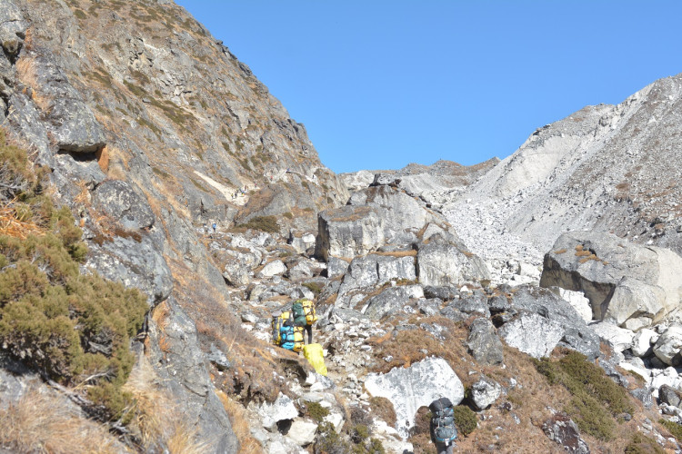 FOTOGALERIE: SAMA V NEPÁLU:  Gokyo a Gokyo Ri