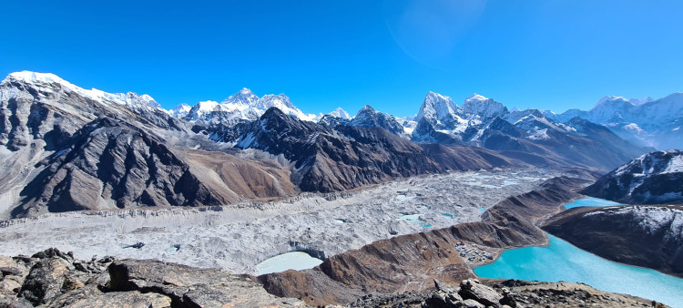 FOTOGALERIE: SAMA V NEPÁLU:  Gokyo a Gokyo Ri