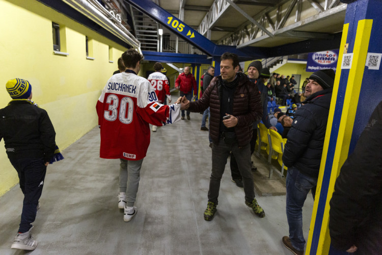FOTOGALERIE: Vicemistři světa z Přerova rozdávali podpisy na domovském zimáku