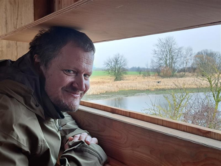 Nová ptačí pozorovatelna u Starého Příseckého rybníku