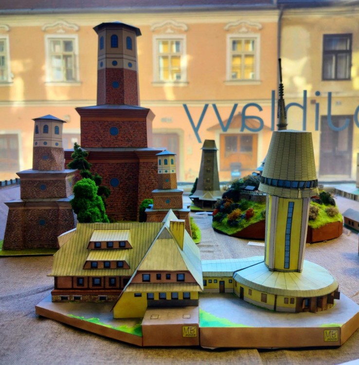 Papírové modely Františka Nevosada