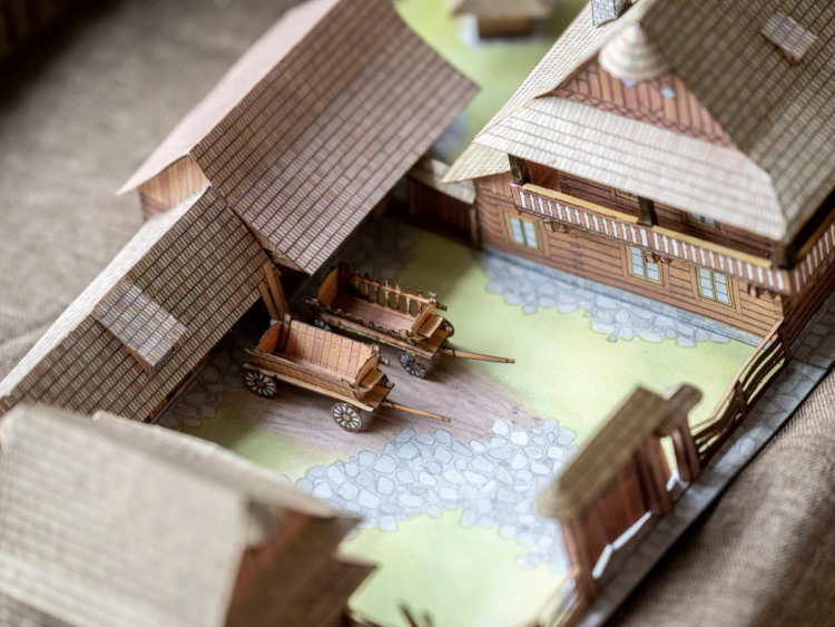 Papírové modely Františka Nevosada