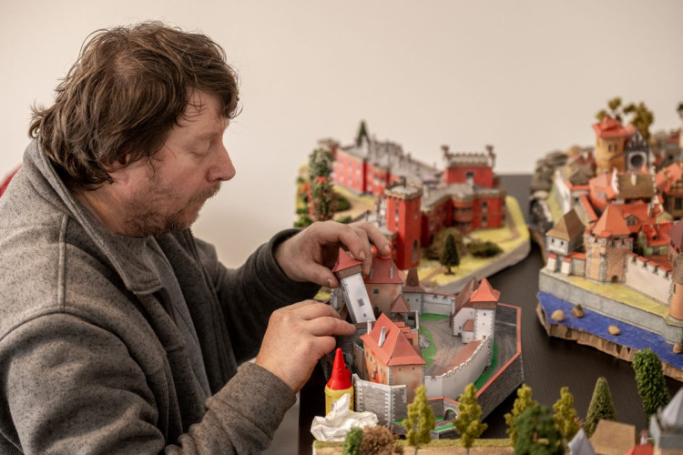 Papírové modely Františka Nevosada