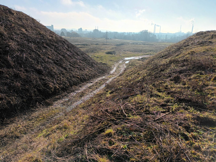 FOTOGALERIE: Stavba dálnice D1 u Přerova