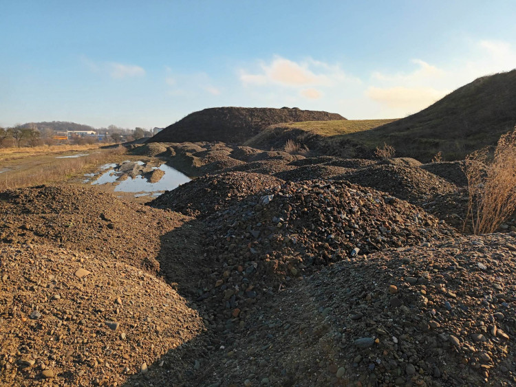 FOTOGALERIE: Stavba dálnice D1 u Přerova