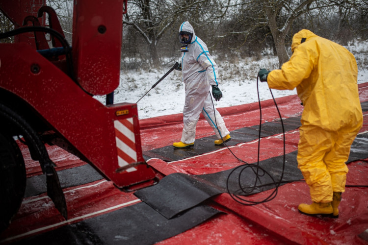 GALERIE: Likvidace chovu v Dobřenicích u Hradce Králové