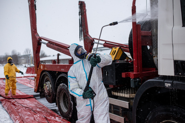 GALERIE: Likvidace chovu v Dobřenicích u Hradce Králové