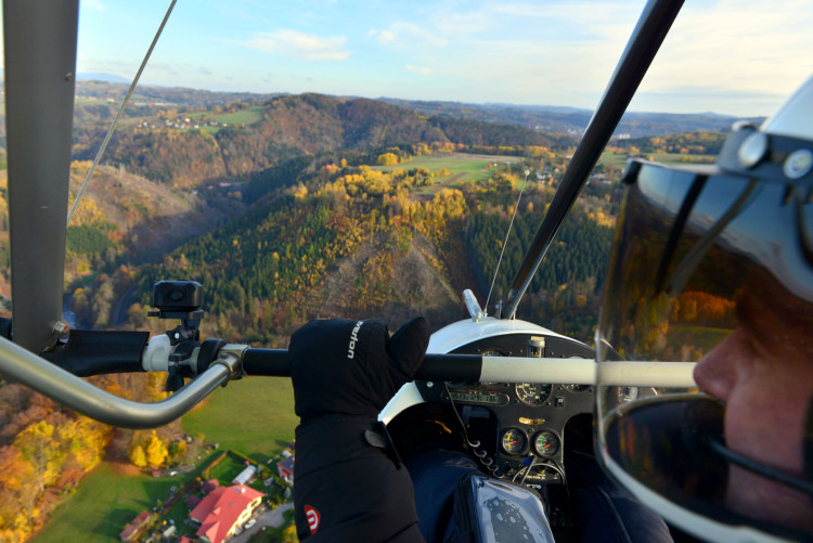 Za letu - podél Jizery od Železného Brodu (autor Štěpán Krejčík)