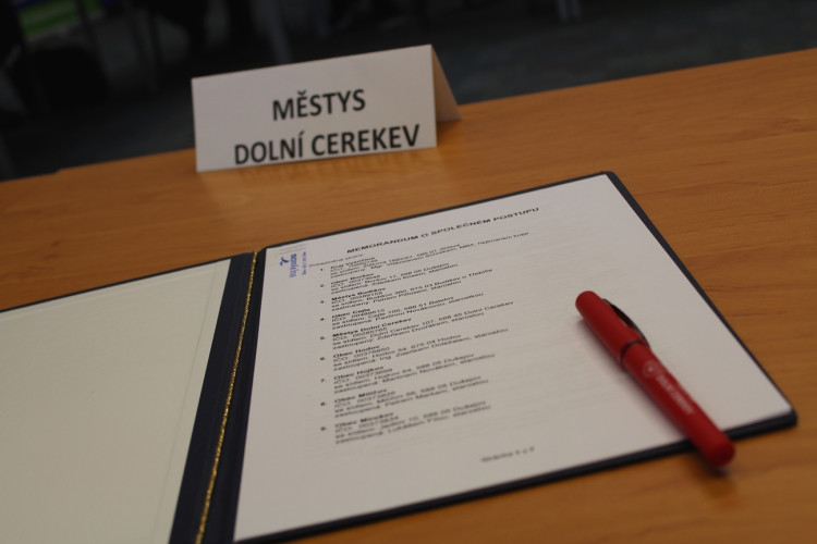 Podpis memoranda kvůli úložišti radioaktivního odpadu